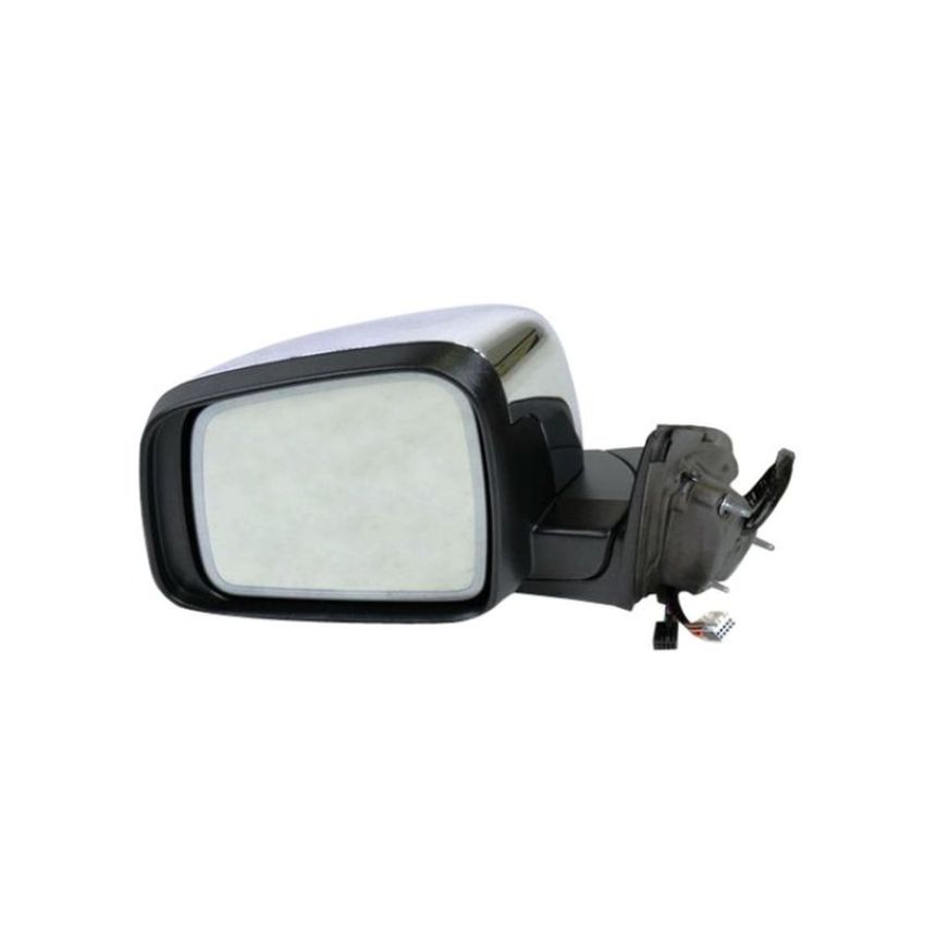 LH MIRROR OTR REAR VIEW W/MEMY;W/O BLIND SPOT DETECT;CODE GYC/LEN;W/O DIM;CHRM GRD CHEROKEE 14-17