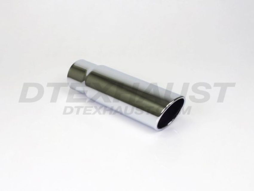 Different Trend Texas Chrome Over Stainless 3.5″x12″ Rolled Slant CMS-303512RSL