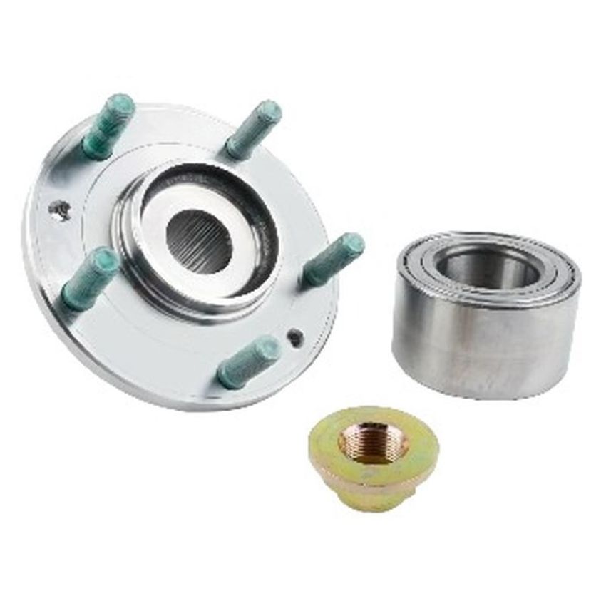 SKF BR930177K SKF Front Wheel Hub Bearing Kit FWD BR930177K For 2003-2011 Ford Fusion Mazda 6