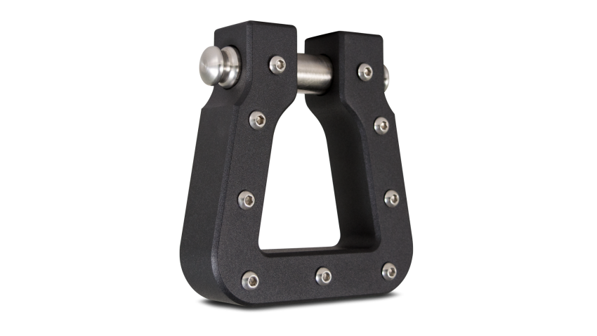Body Armor 4x4 5141B Mega D-Ring Black, Single
