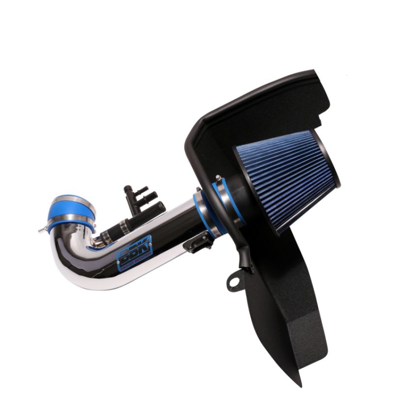BBK Performance Parts 1847 2015-2017 MUSTANG GT 5.0 COLD AIR INTAKE KIT (Powder Coated Chrome)