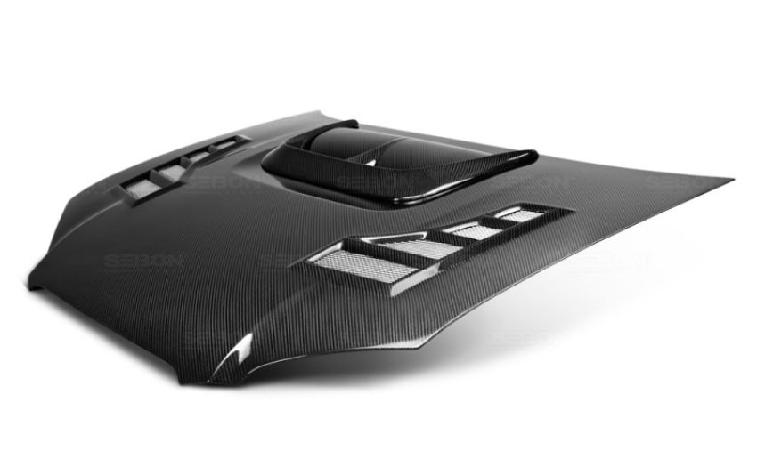 Seibon HD0405SBIMP-CW 04-05 Subaru WRX/STi CW Carbon Fiber Hood