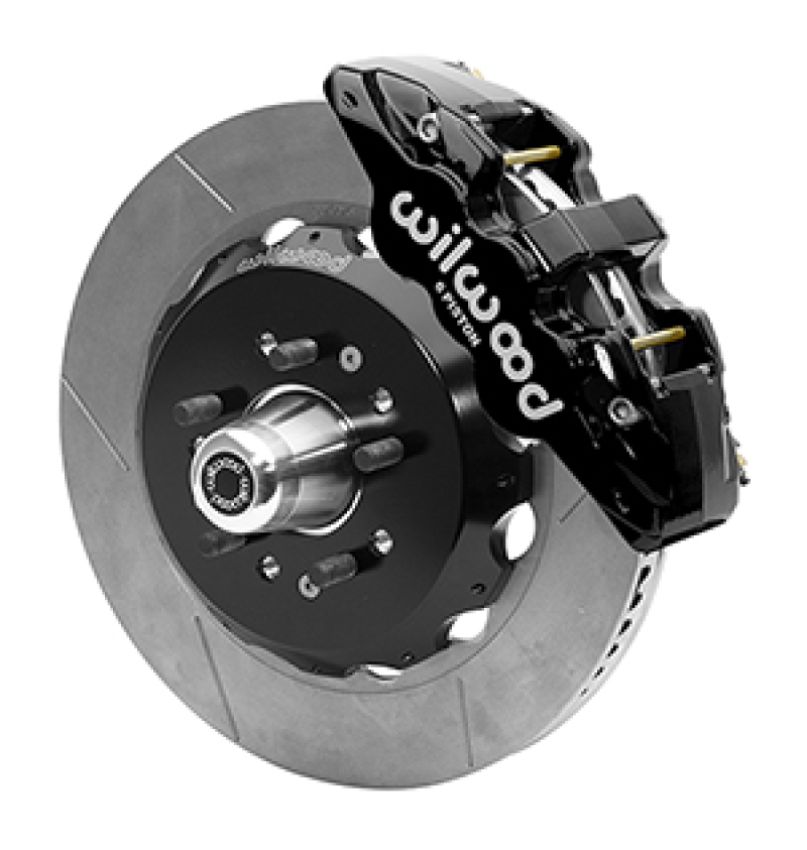 Wilwood 140-16910 55-57 Chevy Bel Air Aerolite 6R Kit, 5 x 4.50in/4.75in Hub - 14.00in Slotted Rotor