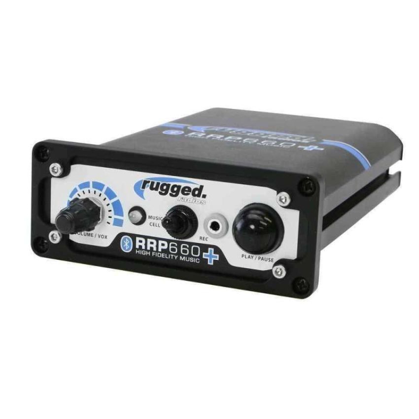 Rugged Radios FP-ICM-P Billet Panel Mount Bezel for Rugged Intercoms