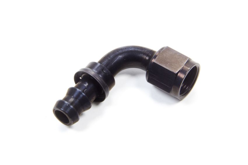 AEROQUIP AERFCL1533 #8 90 Degree Socketless Black