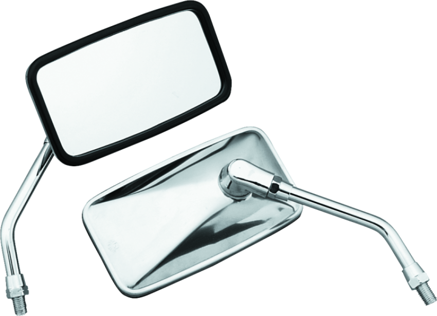 BikeMaster 601126 Cruiser Mirror Yamaha 10mm - Each - Stainless