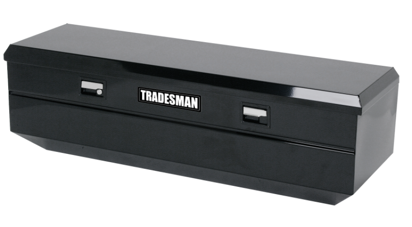 Tradesman 76548 Steel Flush Mount Truck Tool Box (48in.) - Black