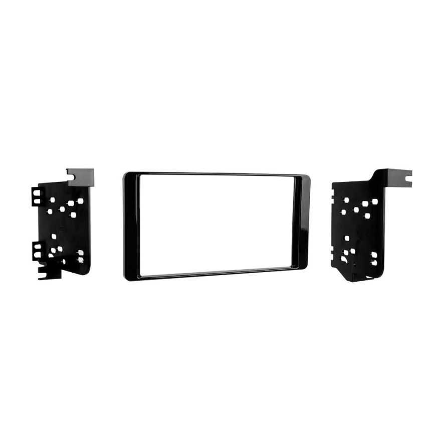 Metra 95-7015CHG Double DIN Dash Kit for 2014- Mitsubishi Outlander (High Gloss charcoal)