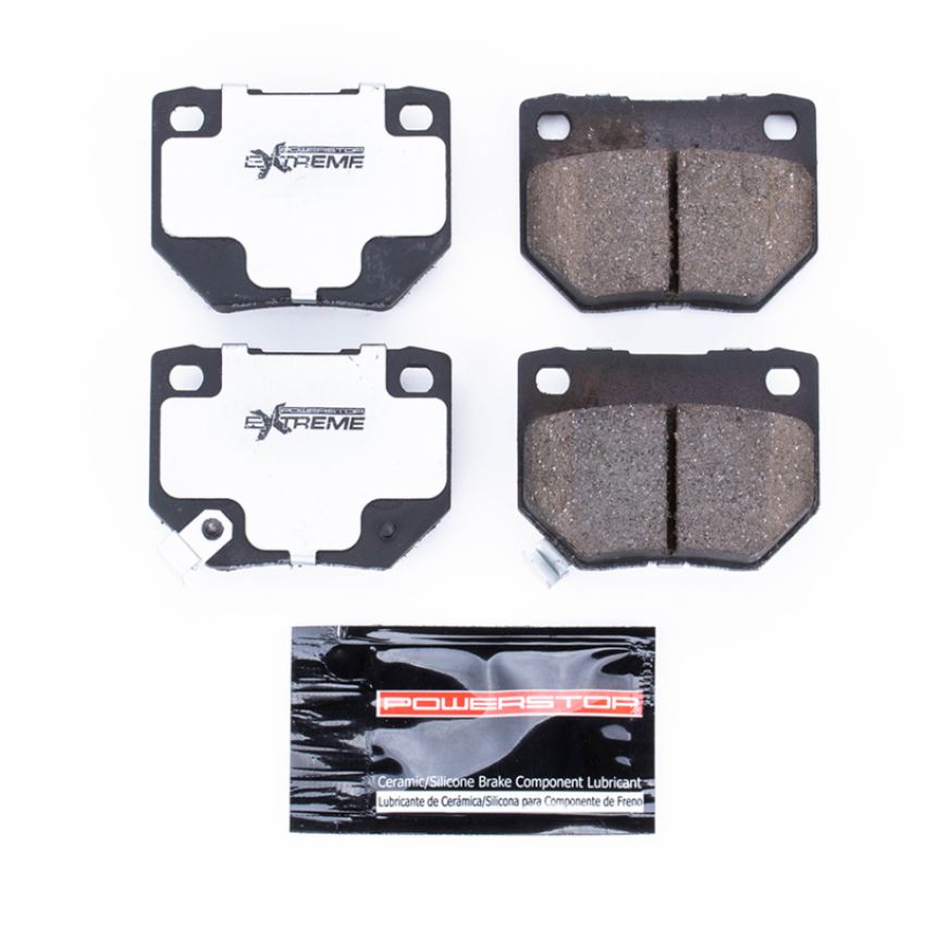 PowerStop Z26-461 PowerStop - Z26 Performance Carbon-Fiber Ceramic Brake Pads with Hardware Kit