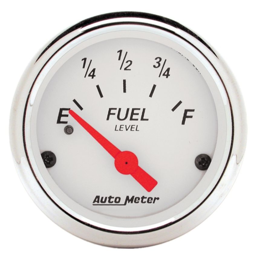 AUTOMETER ATM1317 White Fuel Level Gauge