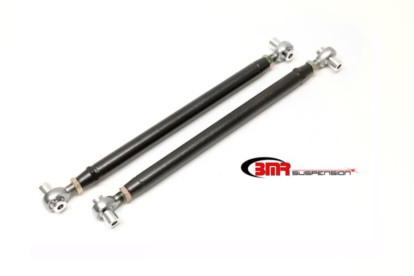 BMR Suspension TCA038H Lower Control Arms, DOM, Double Adjustable, Rod/Rod, Offset