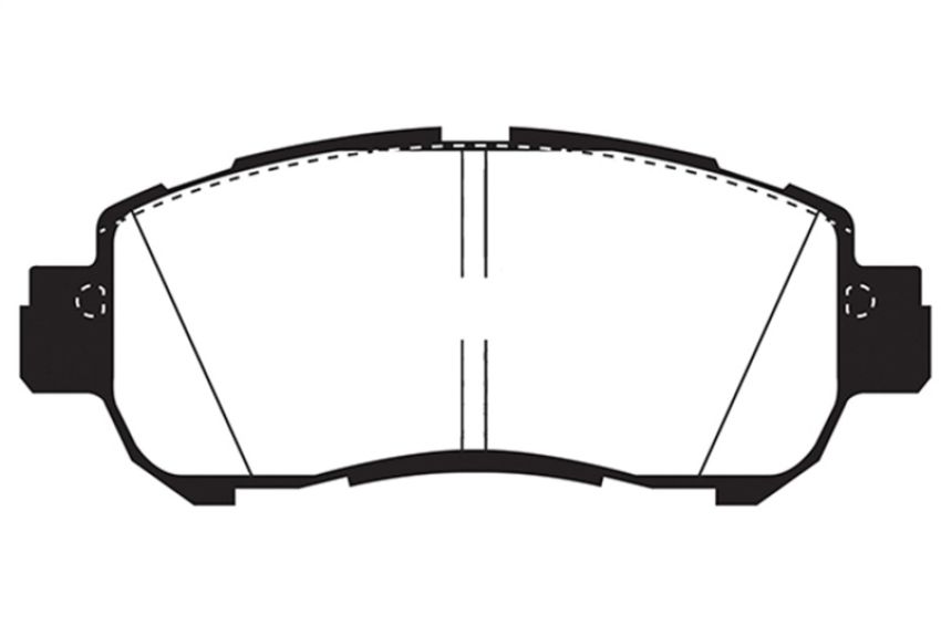 EBC Brakes DP62346 6000 Series Greenstuff Truck/SUV Brakes Disc Pads