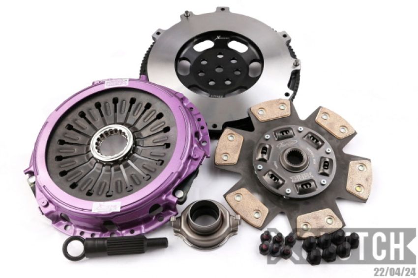 XCLUTCH XKMI24522-1B 1997 Mitsubishi Lancer EVO IV 2.0L Stage 2 Sprung Ceramic Clutch Kit