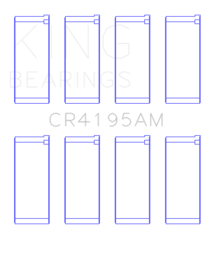 King 95-02 Chrysler L4 2.0L/122 (Size +0.5) Rob Bearing Set