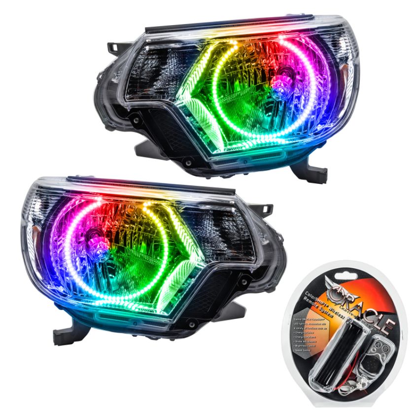 Oracle Lighting 8163-330 SMD Pre-Assembled Headlights, ColorSHIFT