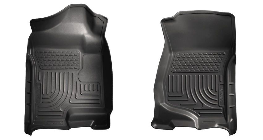 HUSKY LINERS HSK18201 07-   GM 2500HD Crew Cab Floor Liners Black