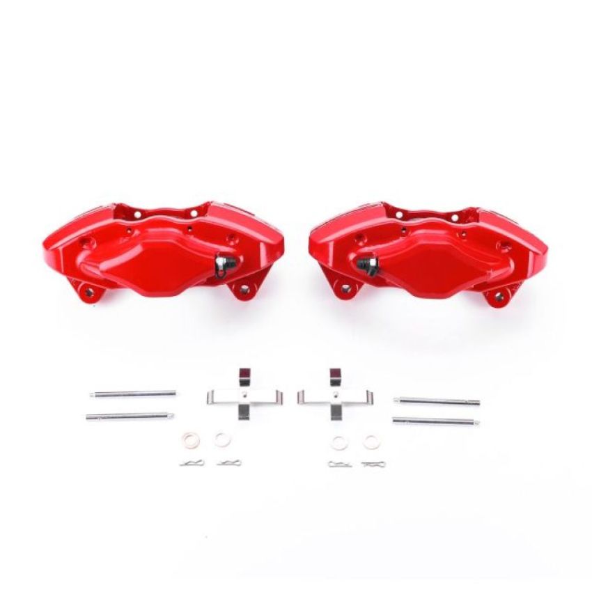 PowerStop S3780 Red Powder Coated Calipers