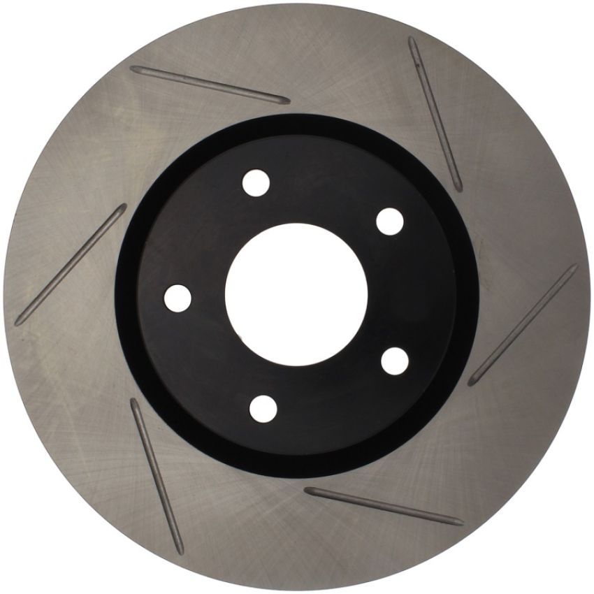 Stoptech 126.42074SR Power Slot 03-05 350Z / 03-04 G35 / 03-05 G35X SportStop Slotted Front Right Rotor