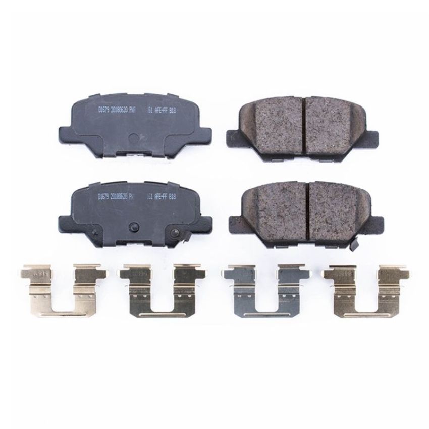 PowerStop 17-1679 PowerStop - Z17 Low-Dust Ceramic Brake Pads with Hardware