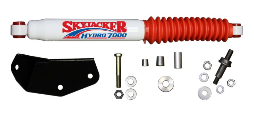 Skyjacker 7154 SNGL STAB KT WHITE W/RED BO