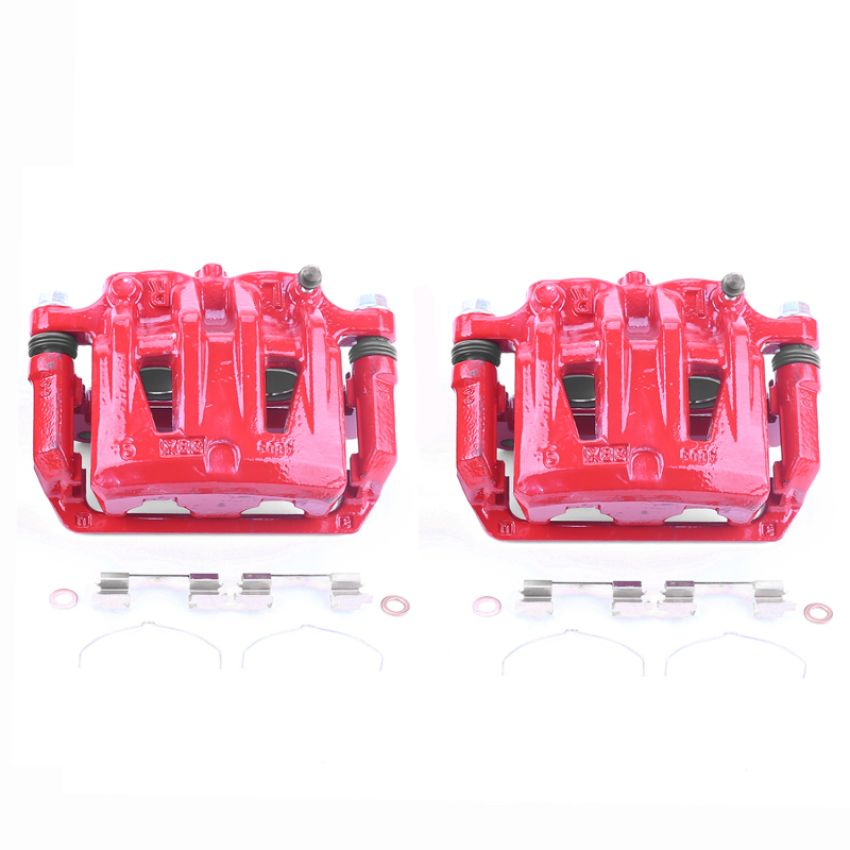 PowerStop S3106 Red Powder Coated Calipers