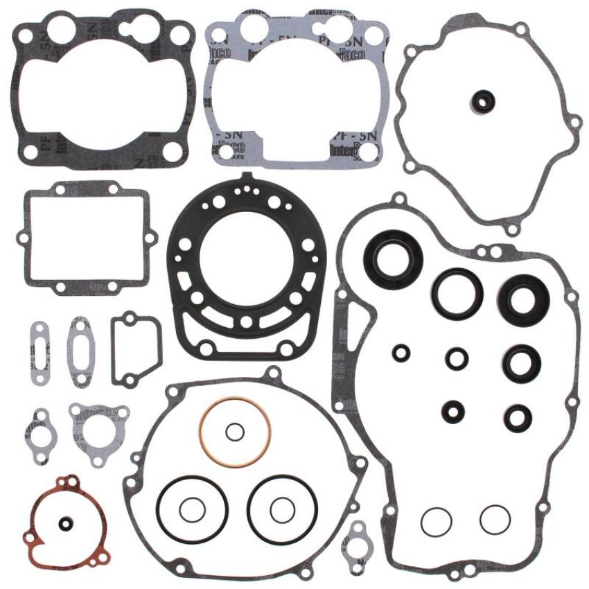 Vertex Pistons 811458 Vertex Gaskets 91-94 Kawasaki KDX250 Complete Gasket Kit w/ Oil Seals