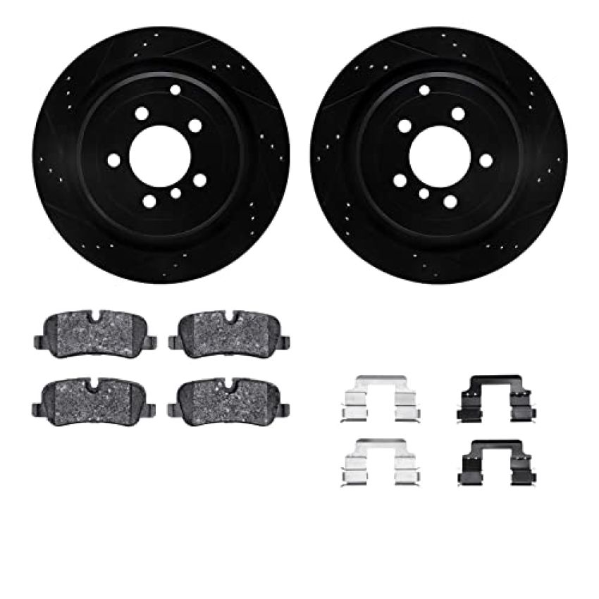 Dynamic Friction 8612-11015 Rotor Kit