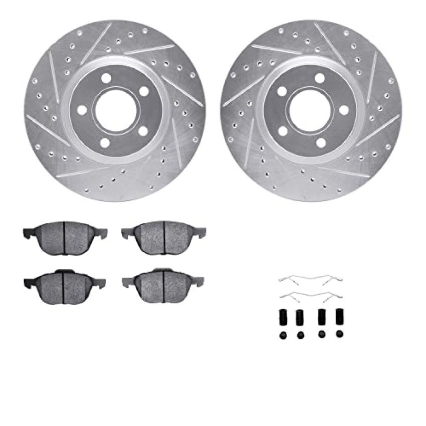 Dynamic Friction 7512-54076 Rotor Kit