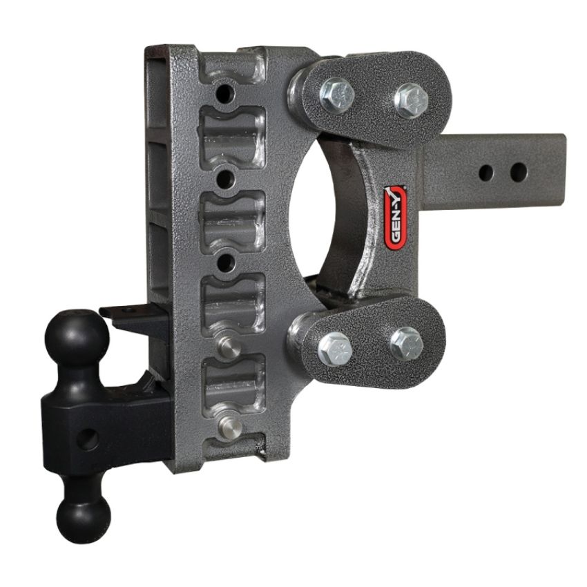 GEN-Y Hitch GH-1825 Gen-Y The Boss Torsion-Flex 3in Shank 9in Drop 21K Hitch w/GH-061 Dual-Ball/GH-062 Pintle Lock