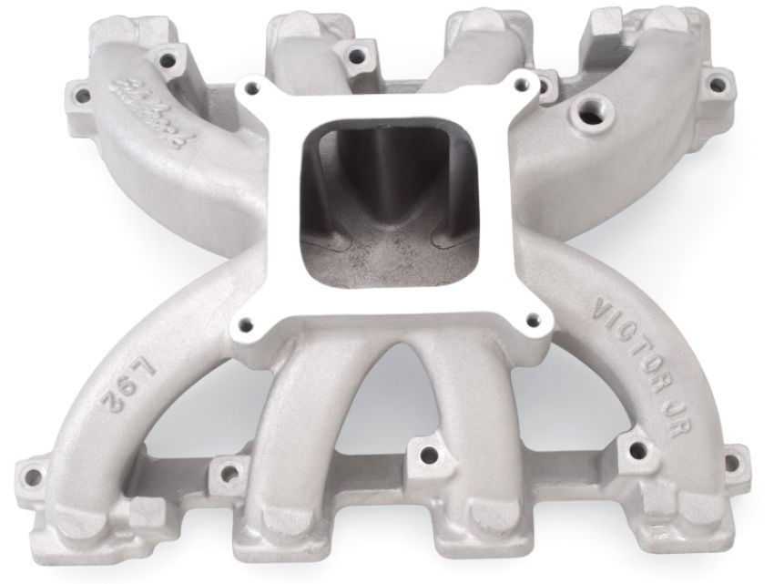 EDELBROCK EDE28457 GM LS Victor Jr. Intake Manifold - 4150 Flange