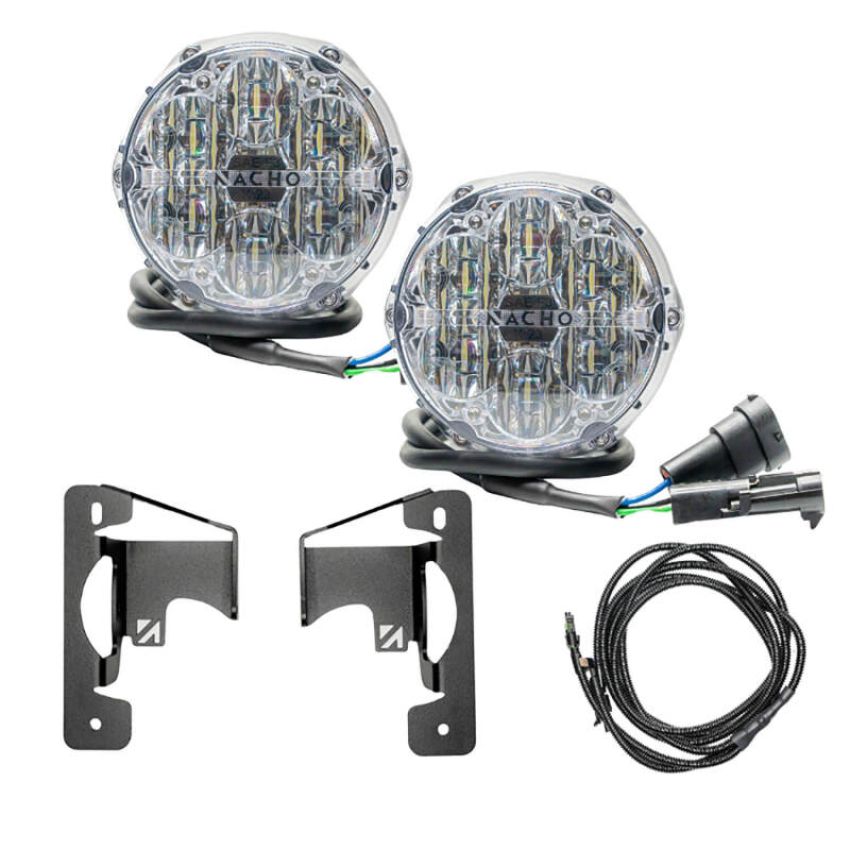ARB V3JW2KWSO Jeep JL/JT SAE Only Plug N Play Fog Light Kit (Bumper Kit) - White