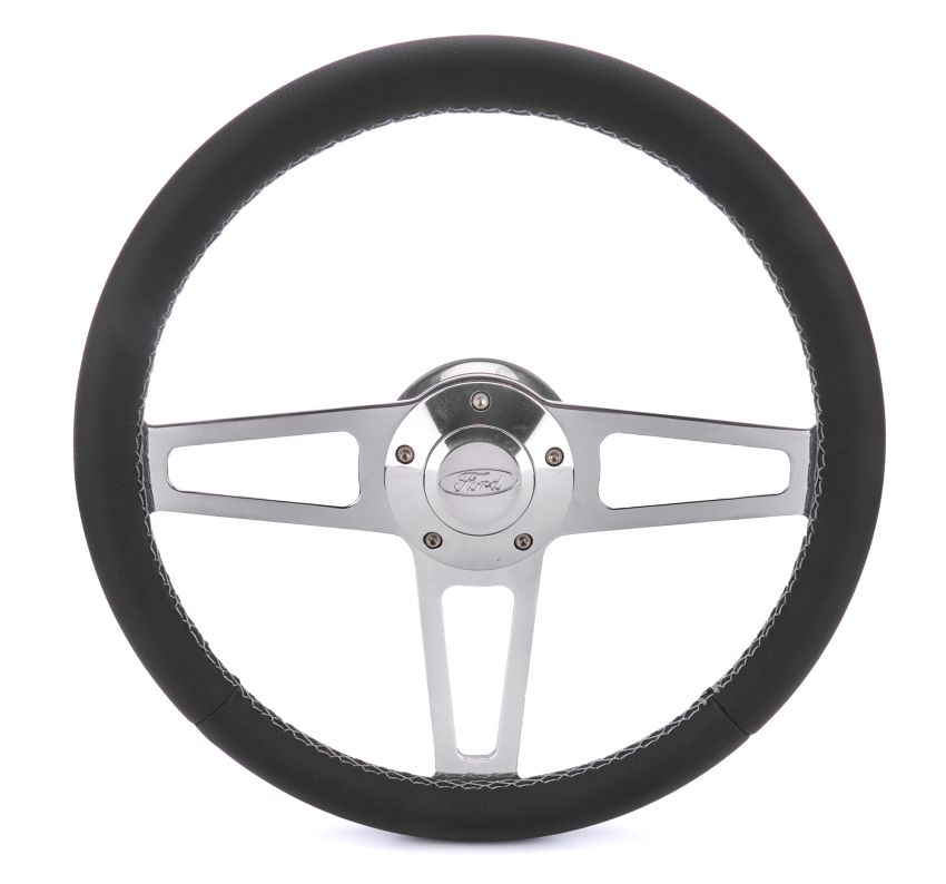 GRANT GRT1912 T Series Pol. Wheel Ford Logo/Install Kit