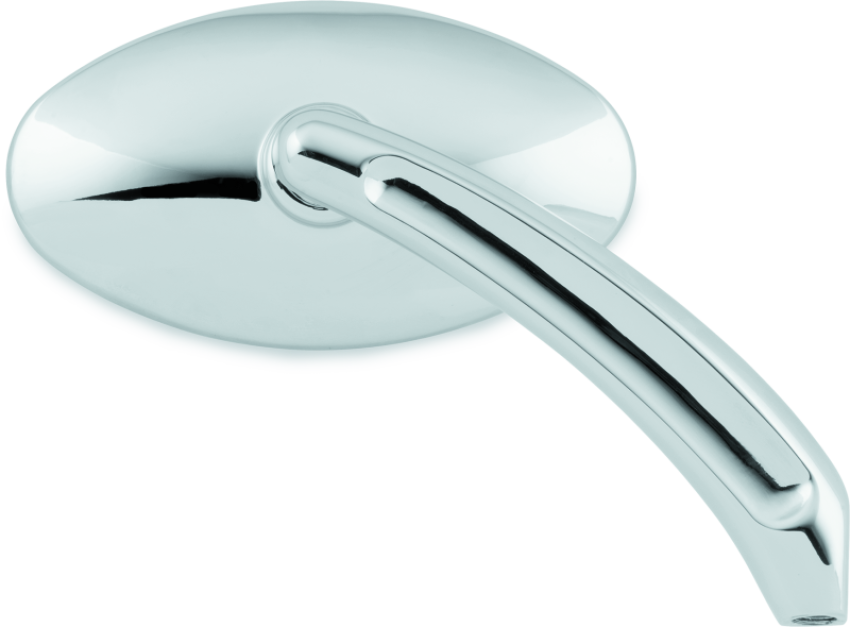 Bikers Choice 488747 65-Up Chrome Oval Mirrors 65-Up Custom Pair