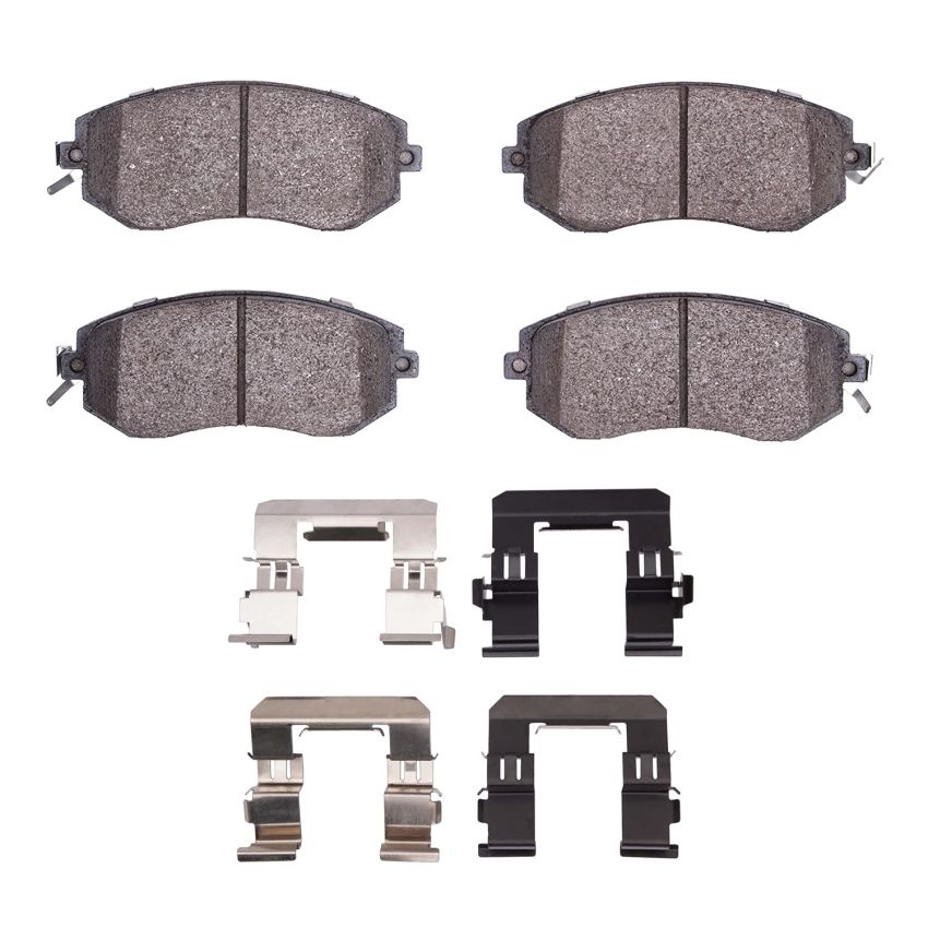 Dynamic Friction 1551-1539-01 Brake Pad Kt