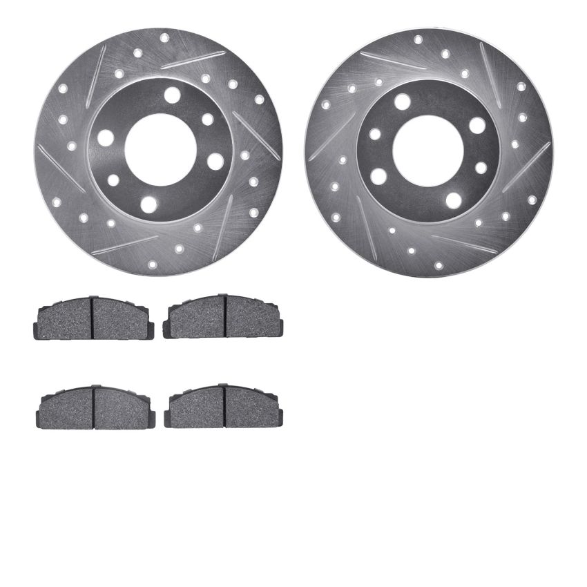 Dynamic Friction 7502-07002 Rotor Kit