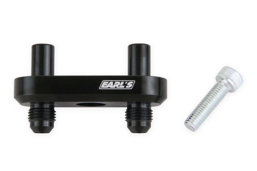 EARLS EAR1128ERL Trans Oil Cooler Adapter GM 6L80/6L90/8L90E