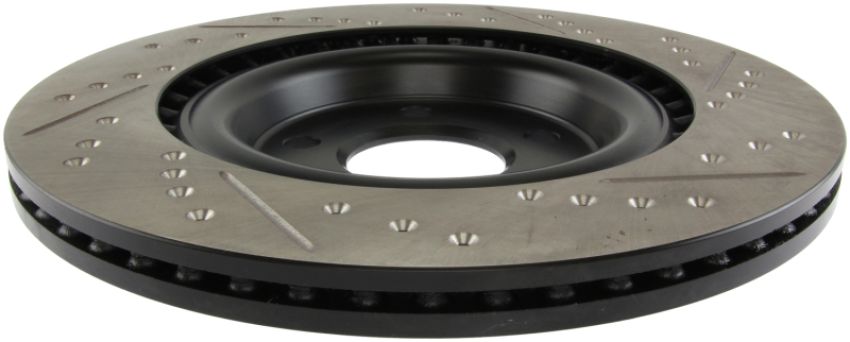 Stoptech 127.33137R Slotted & Drilled Sport Brake Rotor