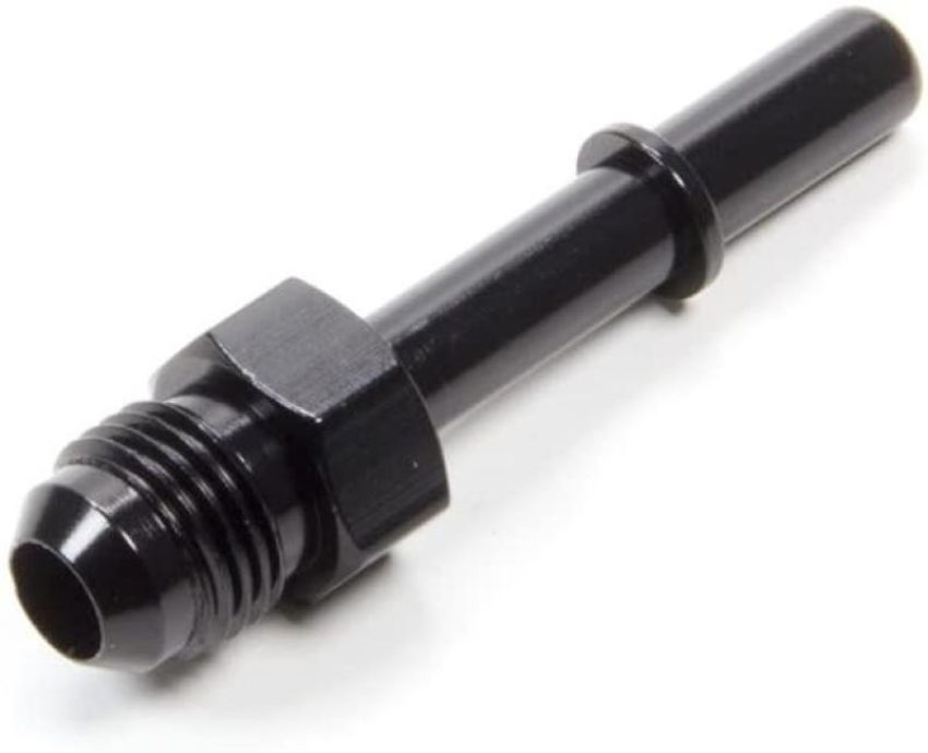 FRAGOLA FRG491994-BL EFI Fuel Adapter Fitting #6 x 3/8 Black