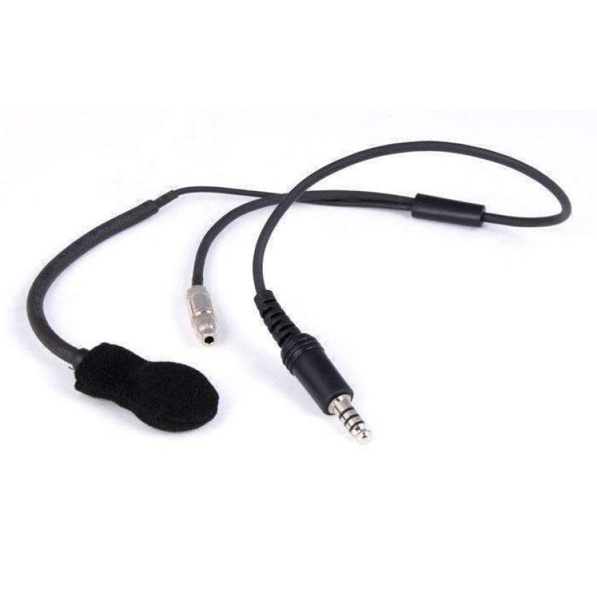 Rugged Radios HK-IF Racing Helmet Kits - NASCAR / IMSA / Peltor IMSA / Straight Cord / Without Speaker