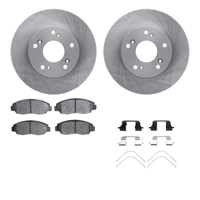 Dynamic Friction 6512-59278 Rotor Kit