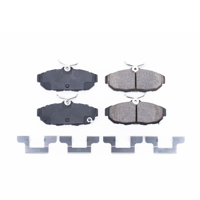 PowerStop 17-1465 PowerStop - Z17 Low-Dust Ceramic Brake Pads with Hardware