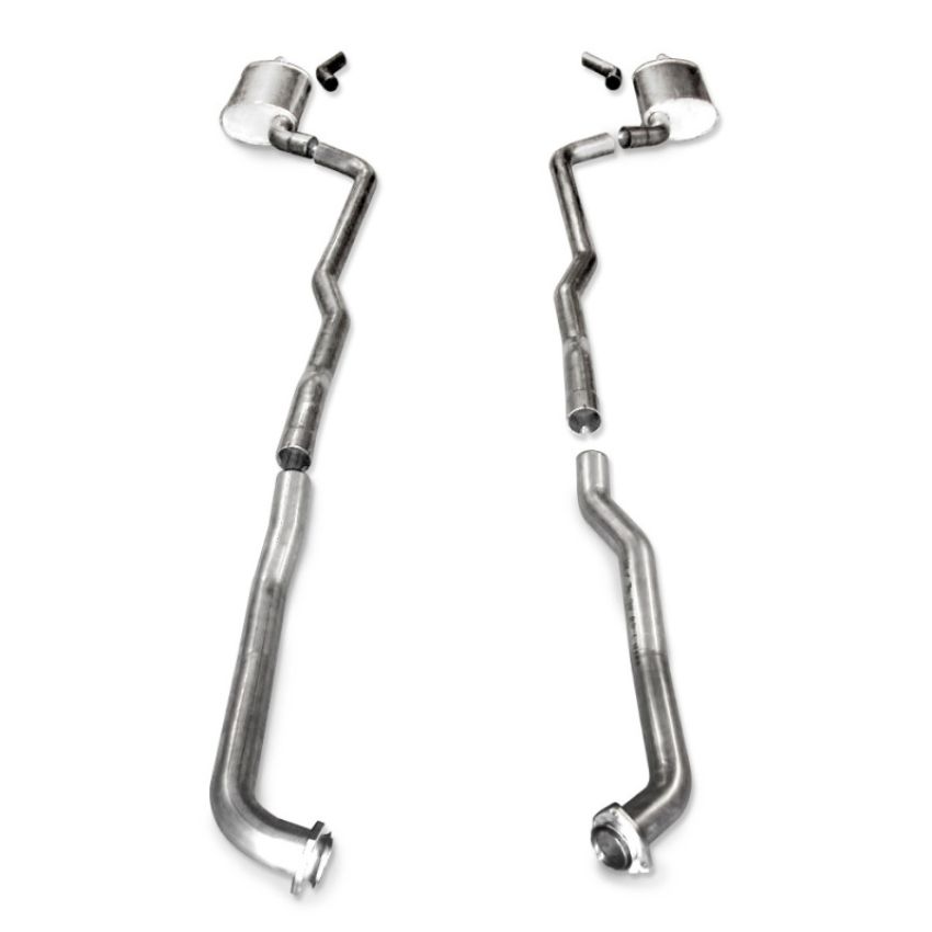 Stainless Works V6813100S 1968-72 Corvette Exhaust SB 2-1/2in Factory Connect