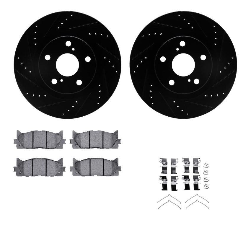 Dynamic Friction 8512-76137 Rotor Kit