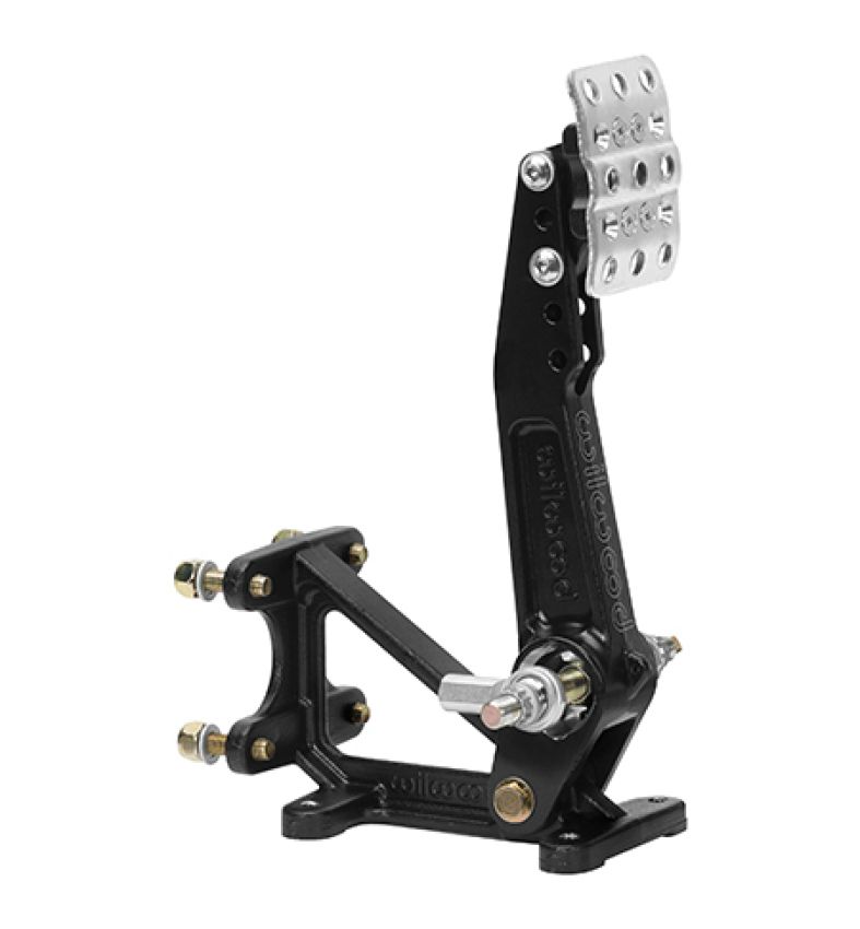 Wilwood 340-16377 Adjustable-Trubar Ratio Pedal - Dual MC - Floor Mount - 5.25:1-6:1