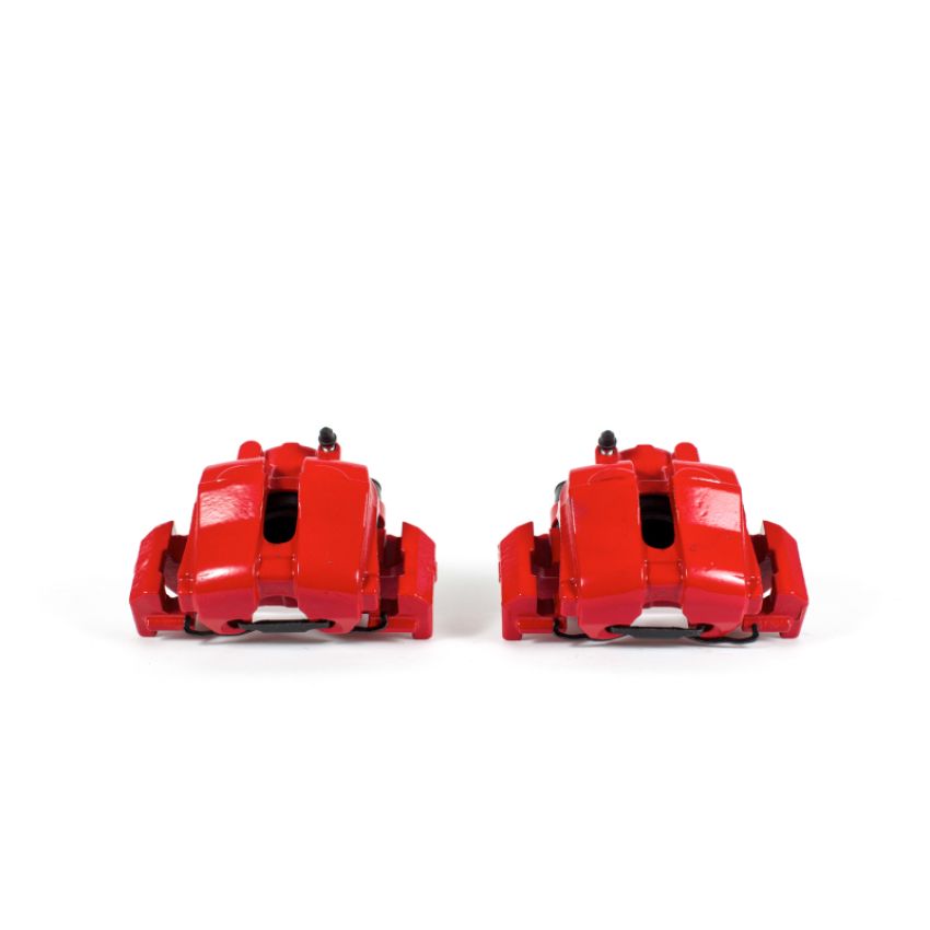 PowerStop S4916 Red Powder Coated Calipers