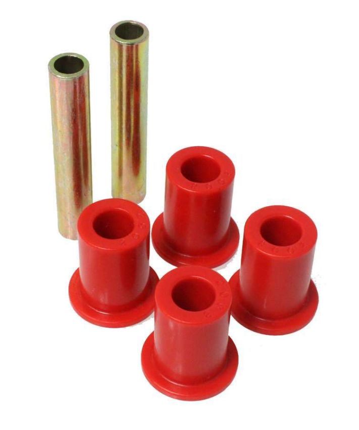 ENERGY SUSPENSION ENE3-2111R 71-91 GM Front Frame Shackle Eye Set Red