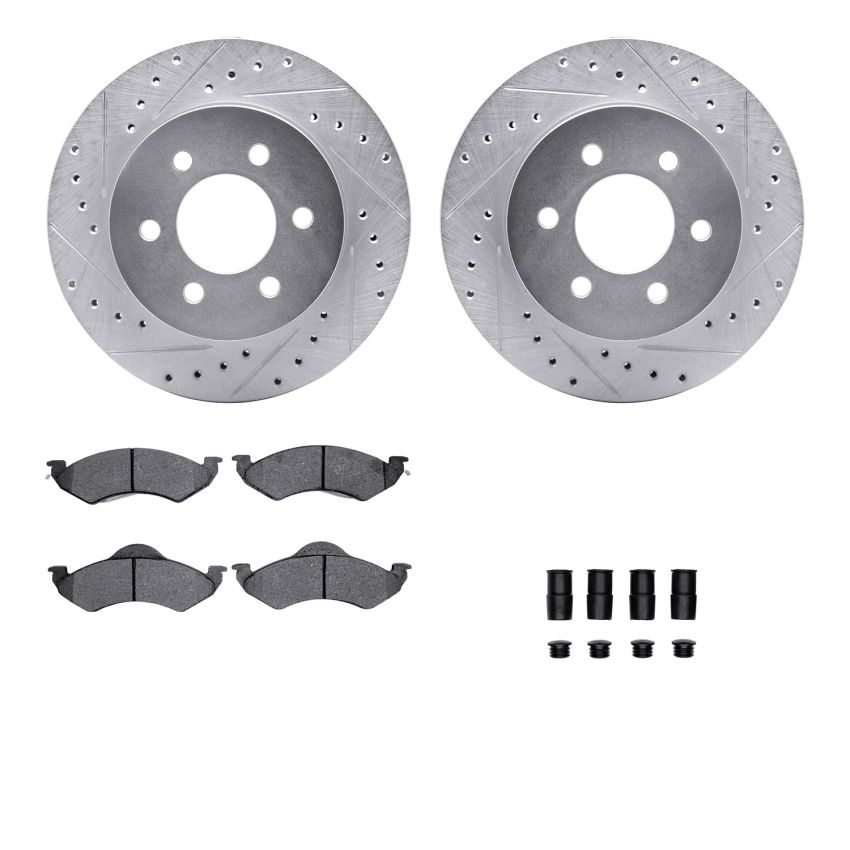 Dynamic Friction 7212-40150 Rotor Kit