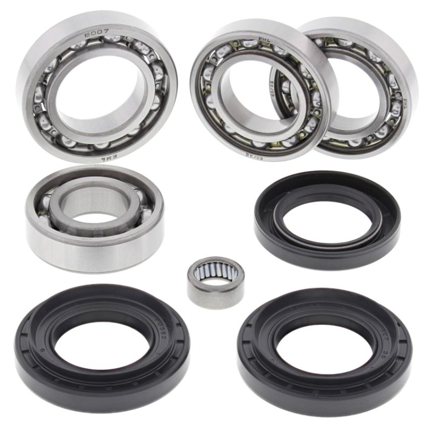 All Balls Racing 25-2029 98-01 Yamaha YFM600 Grizzly Differential Bearing & Seal Kit Front