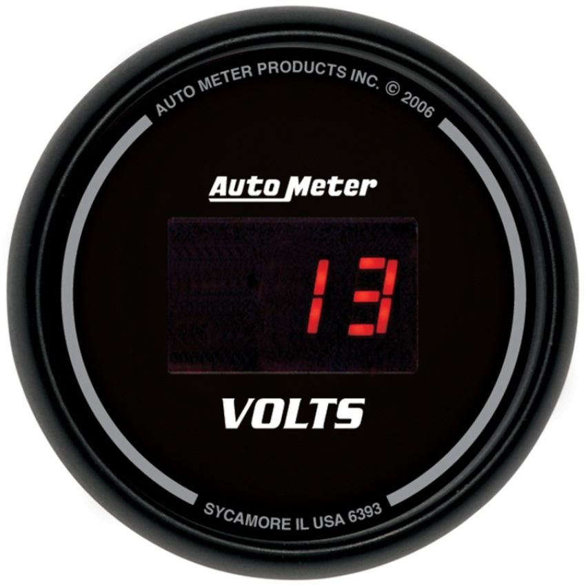 AutoMeter 6393 GAUGE, VOLTMETER, 2 1/16