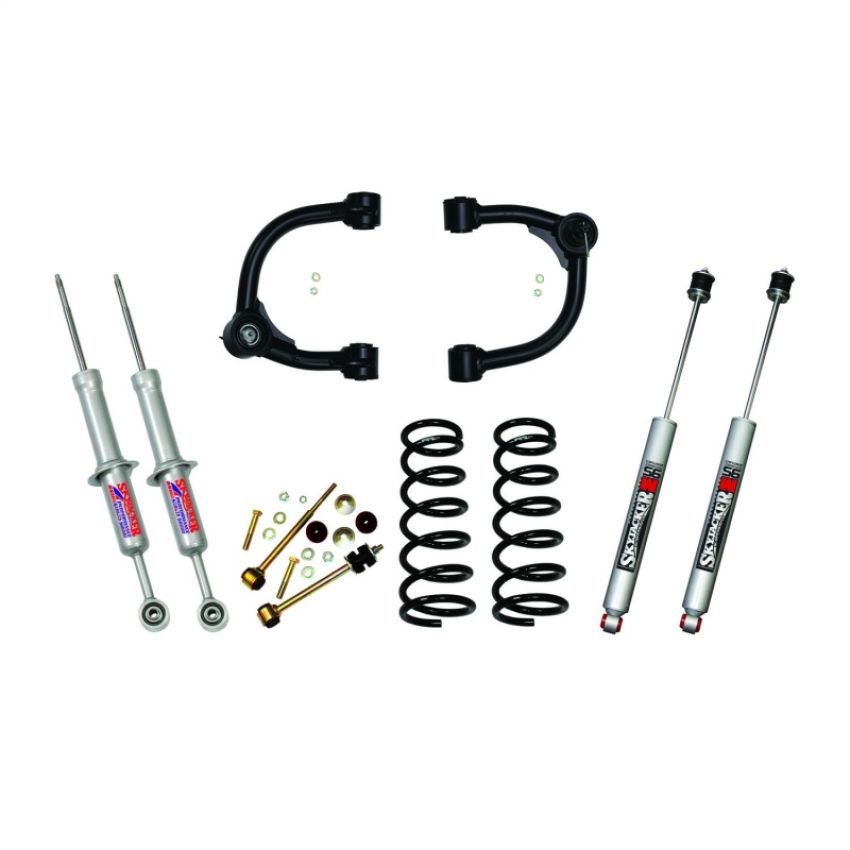 Skyjacker FJ730STUM 3in Upper A-Arm Kit with Performance Struts and Rear Coils and M95 Monotube Shocks